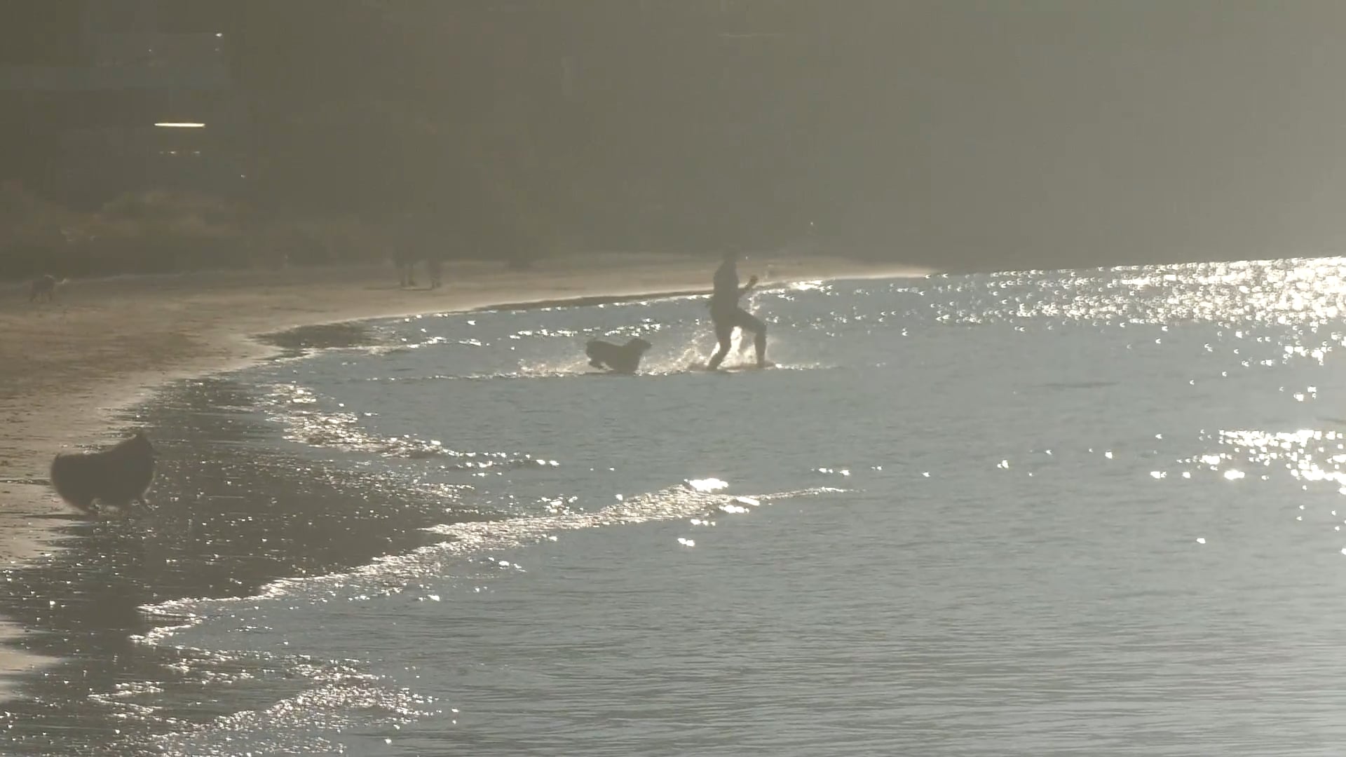 Waterskiing On Nutgrove Beach