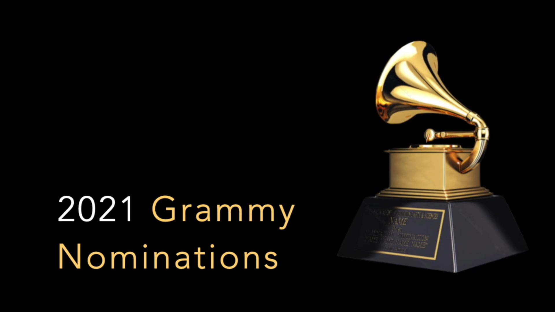 Grammy Nominations 2021