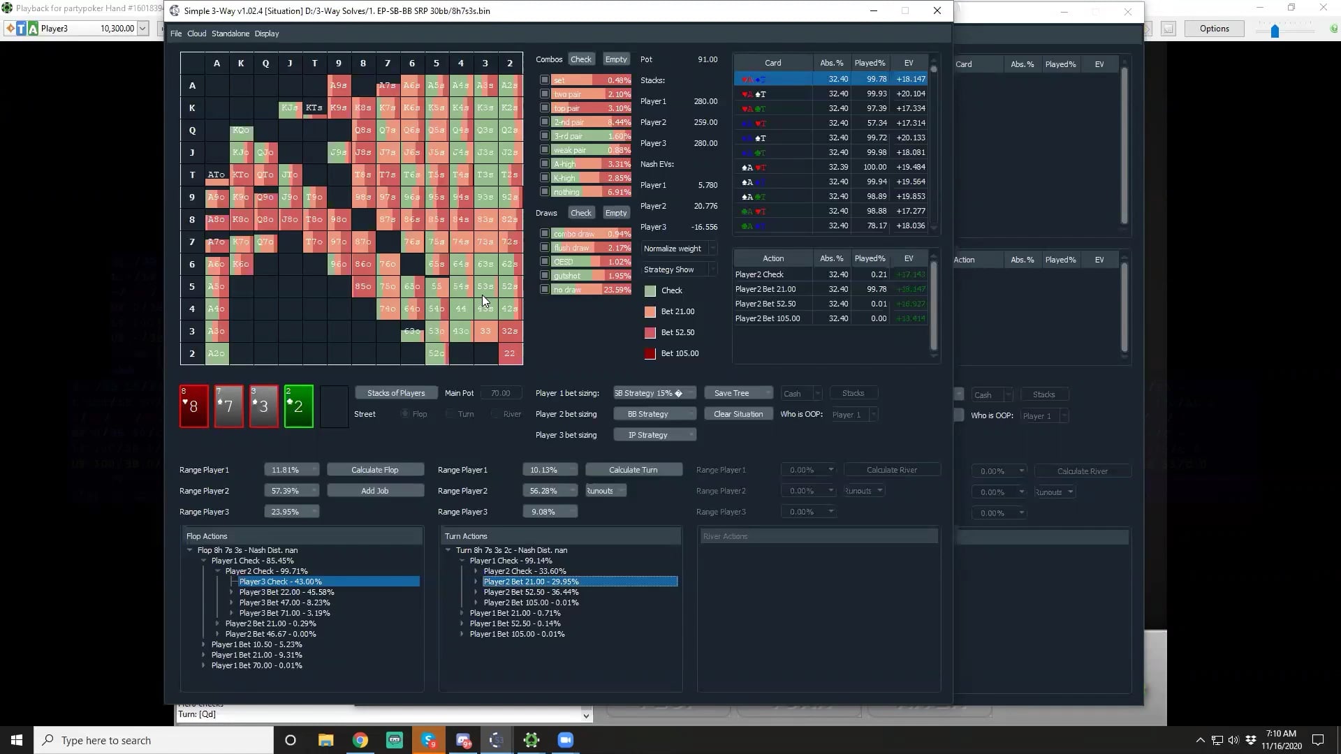 Simple 3way 30bb Turn (873ss – 643ss)