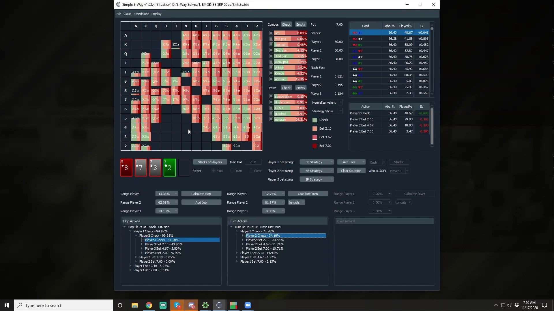 Simple 3way 50bb Turn (873ss – 643ss)