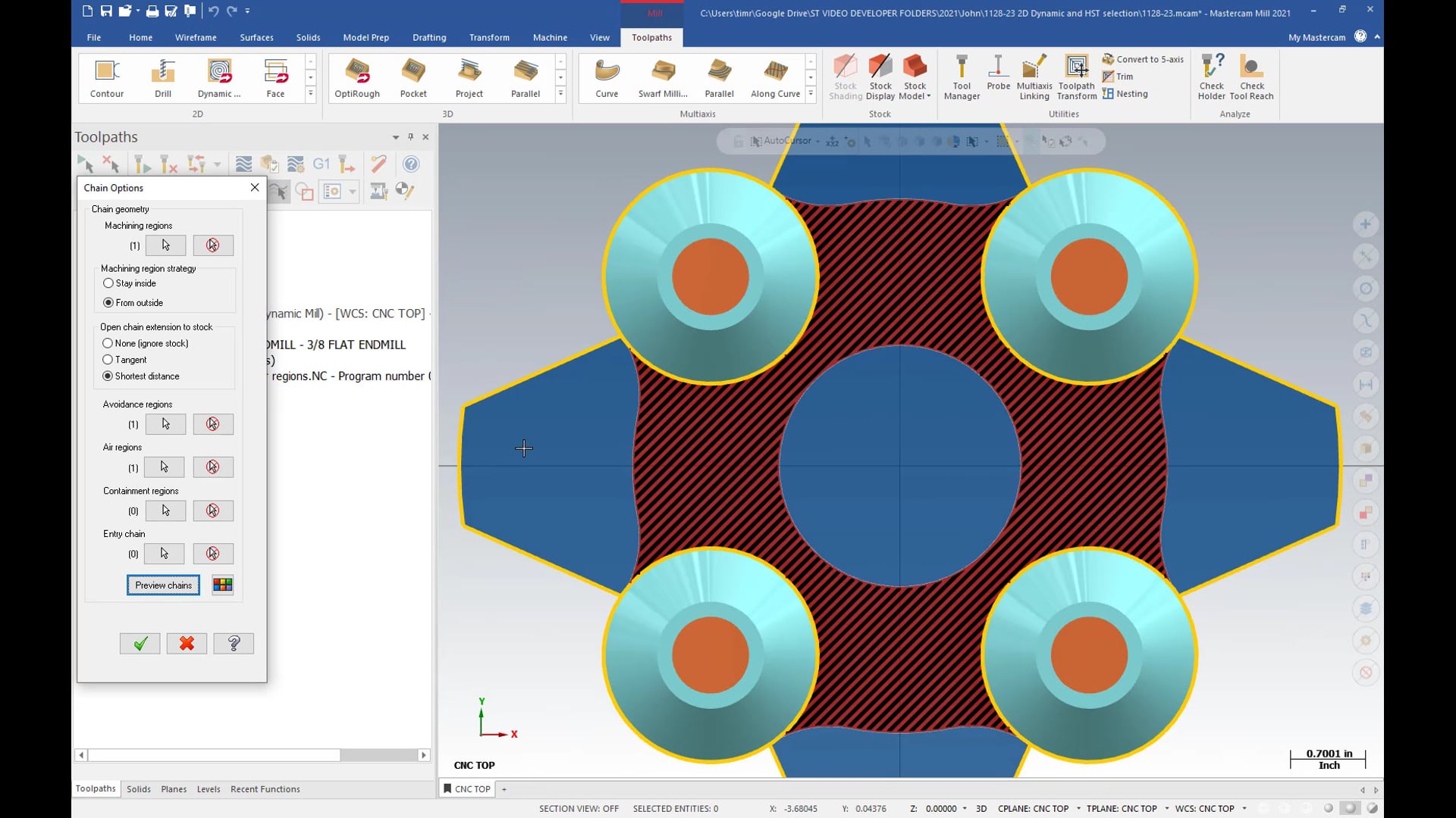 2D HST & Dynamic Toolpaths