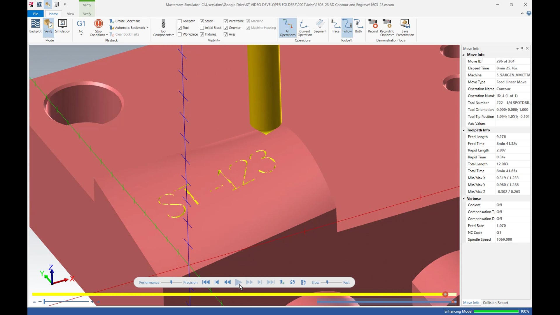 3D Contour / Engrave