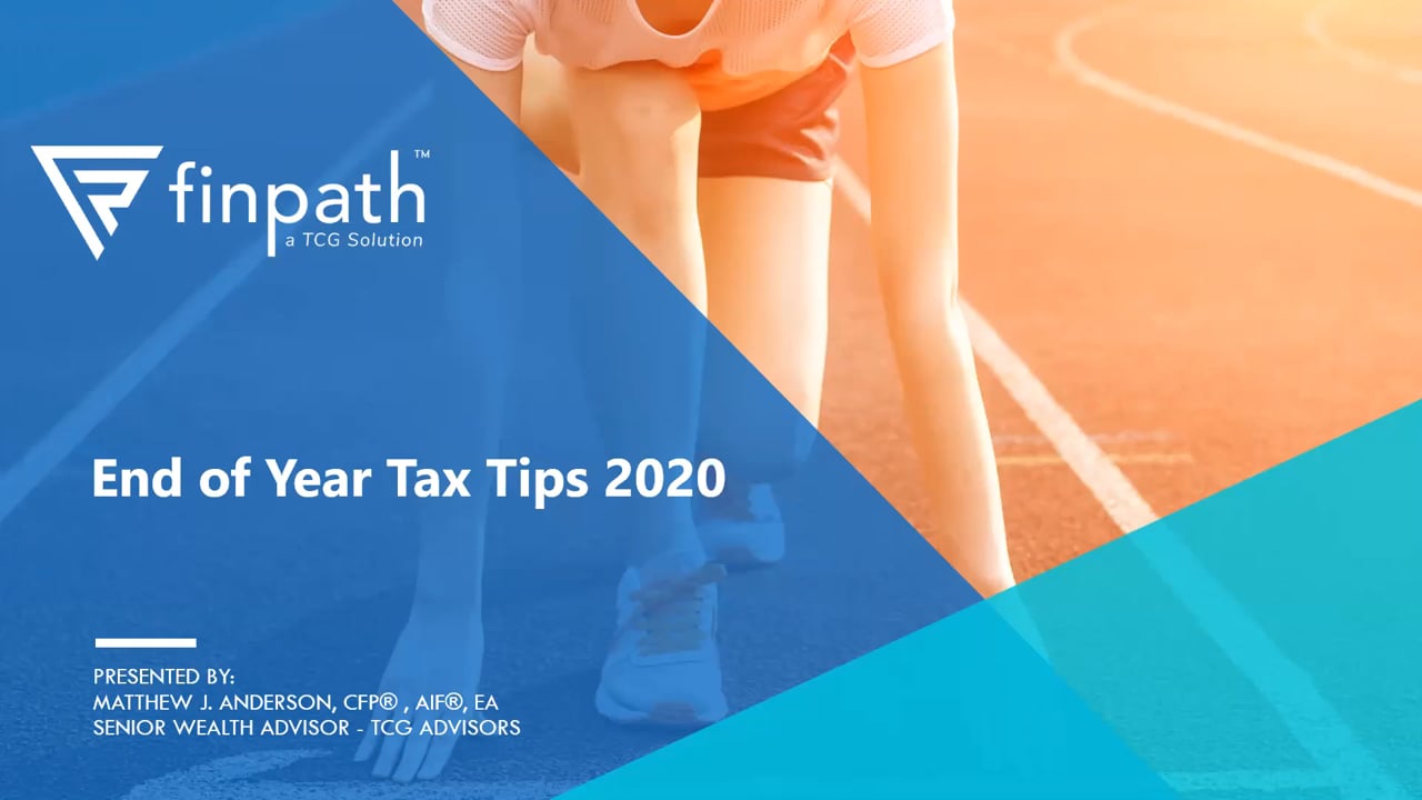 FinPath - End of Year Tax Tips 2020