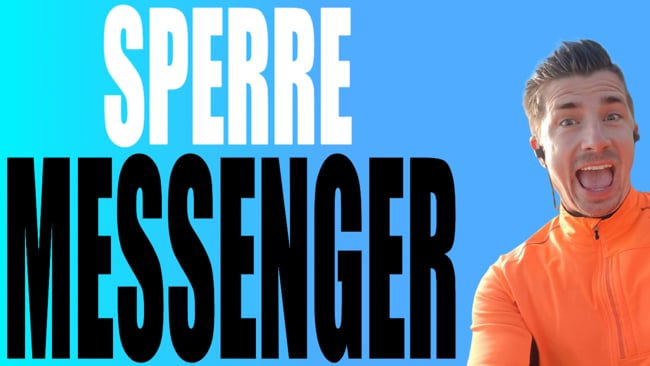 Die unsichtbare Sperre im Facebook Messenger