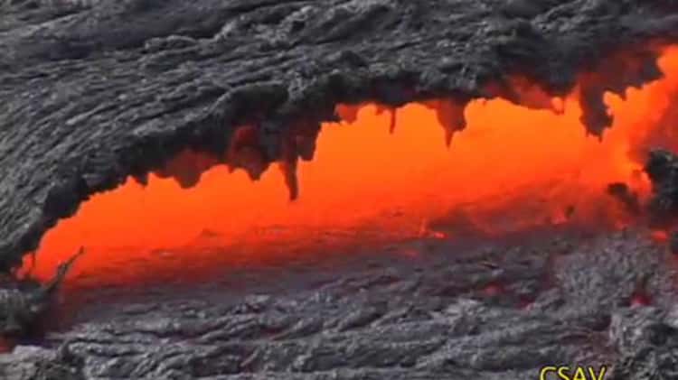 Pahoehoe Lava