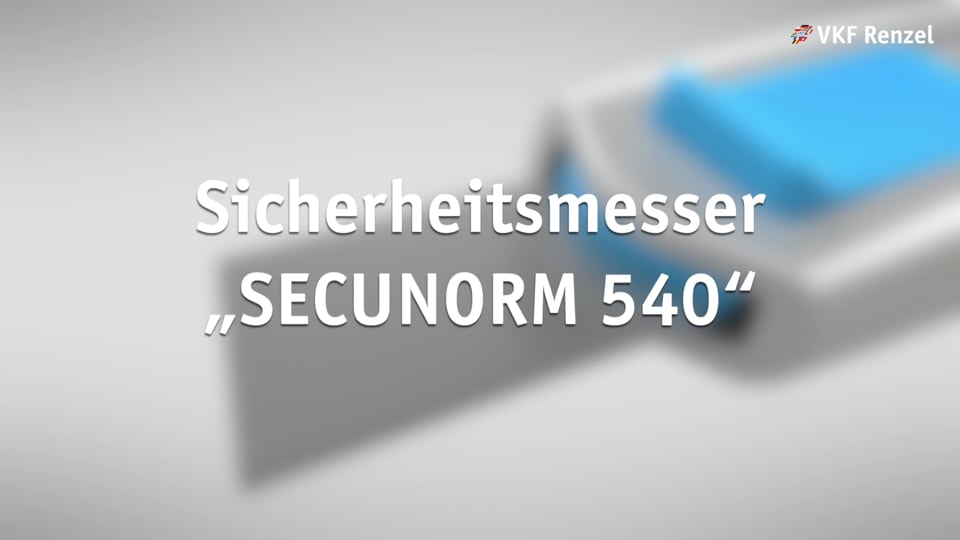 12-0187-85 Sicherheitsmesser „SECUNORM 540“