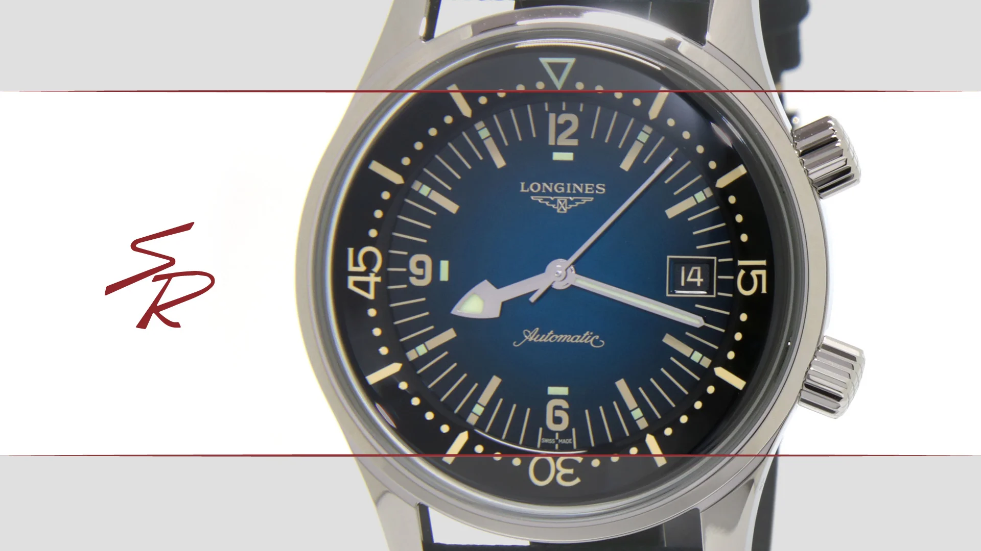 Longines Legend Diver 42mm Black Blue L37744902