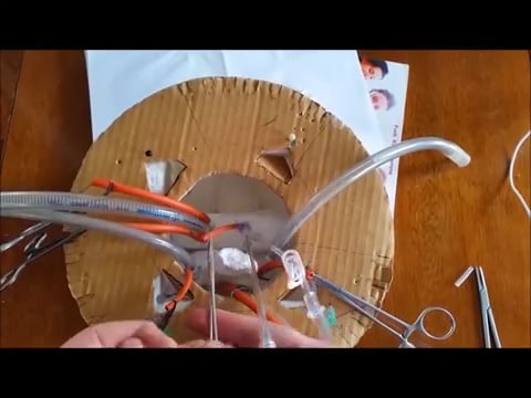 Low-fidelity simulator for technical connection to the cardiopulmonary ...