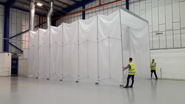 MASTRE-FLEX  Our Space Saving Retractable Spray Paint Booth