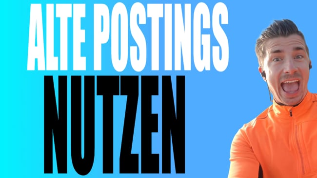 Alte Postings nutzen für neue Ankündigung