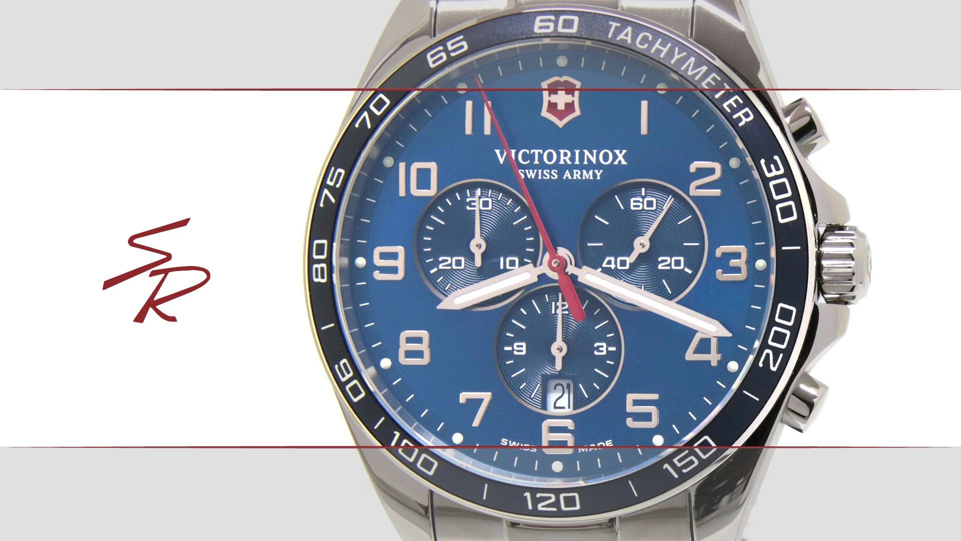 Victorinox Fieldforce Classic 42mm Blue Dial Steel Bracelet 241901