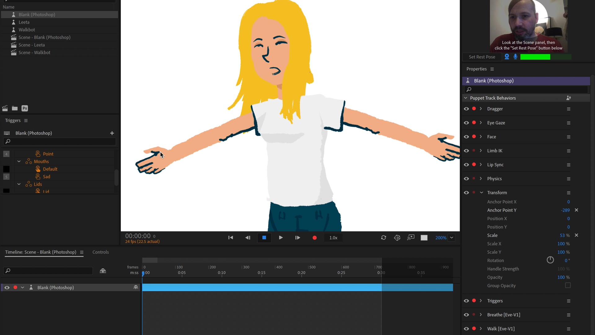 adobe charaacter Eve