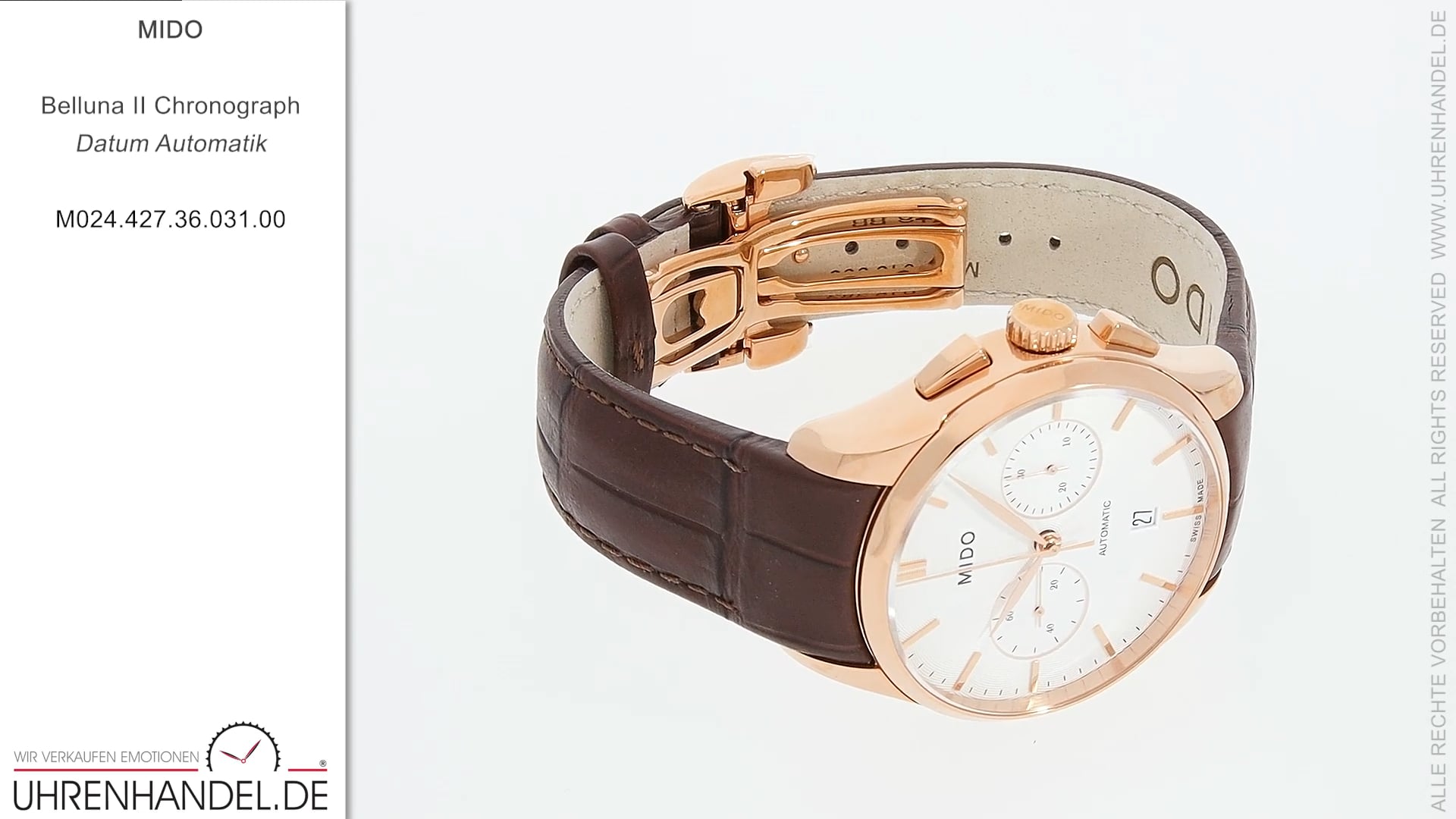 mido belluna chronograph