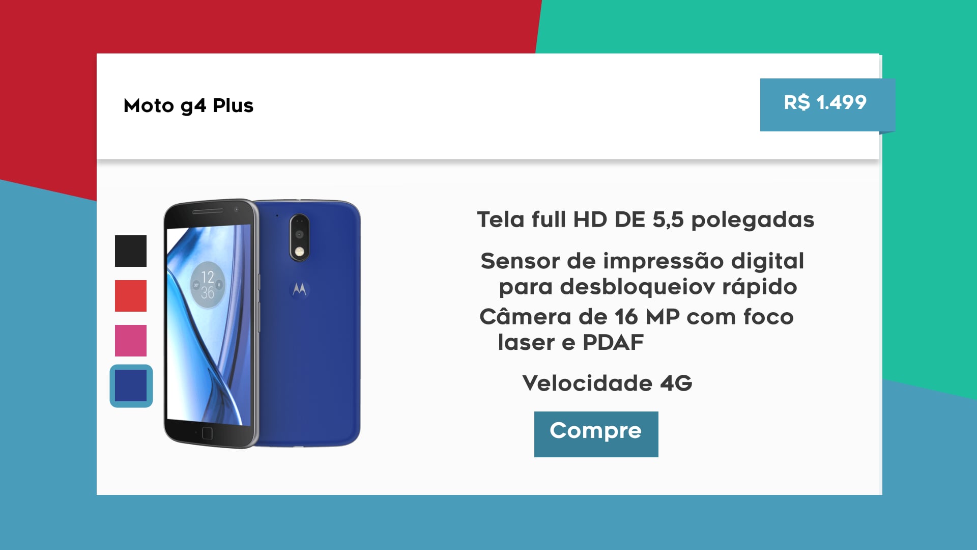 dição de Vídeo para Varejo: Apresentação de Produto (Motorola)