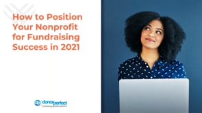 How to Position Your Nonprofit for Fundraising Success in 2021