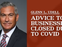 Advice to Businesses Closed due to COVID