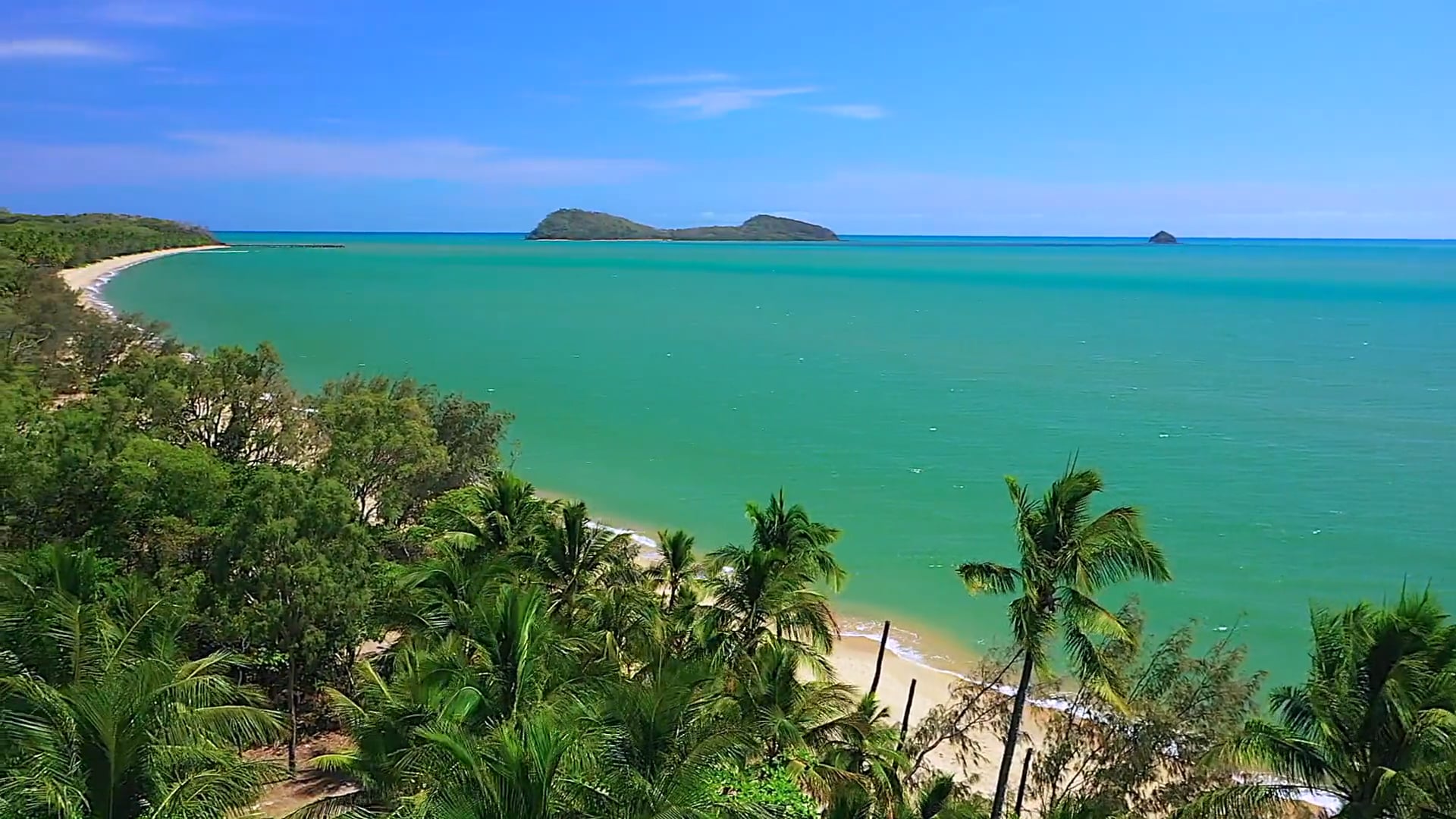 Drone Video of Land in Palm Cove