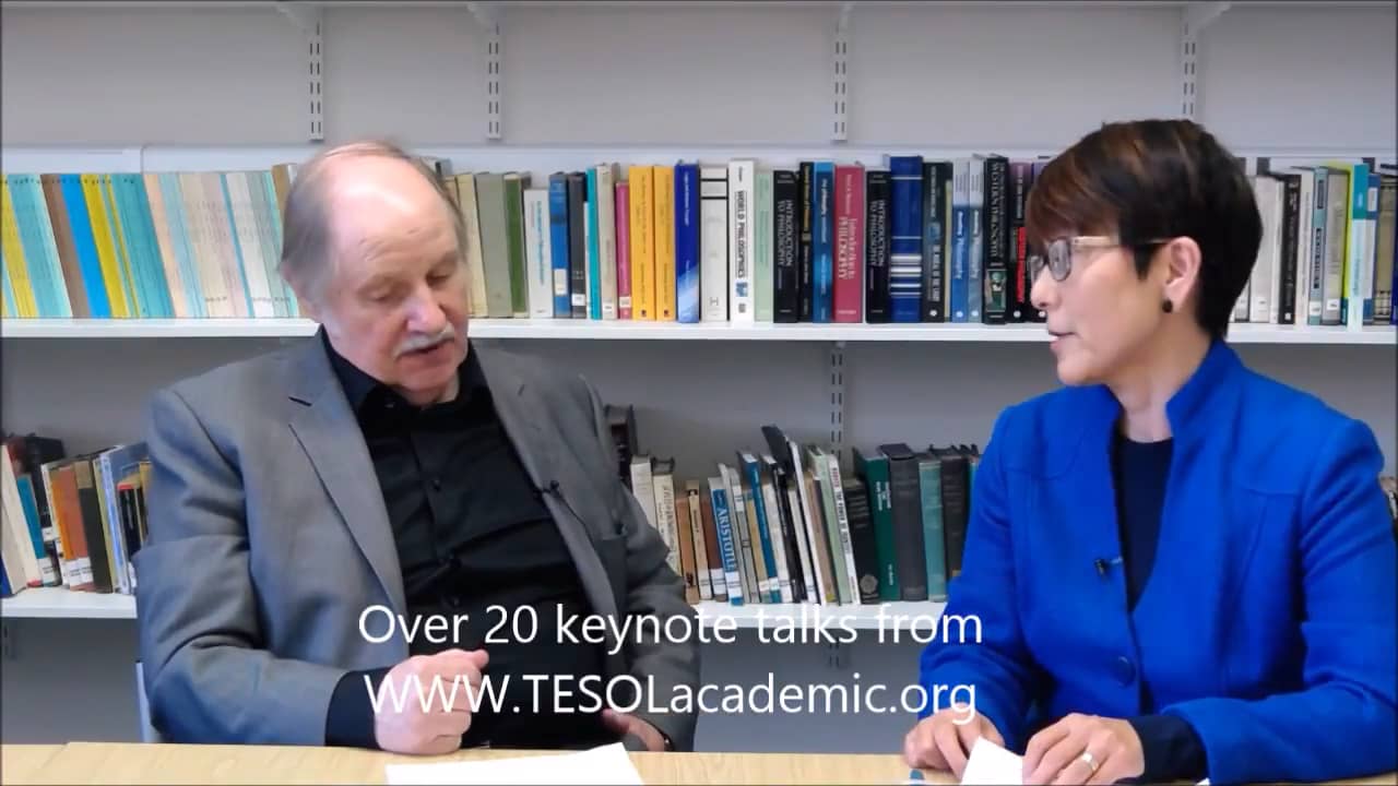 Professor Brian Tomlinson on Materials Development in TESOL - Trends ...