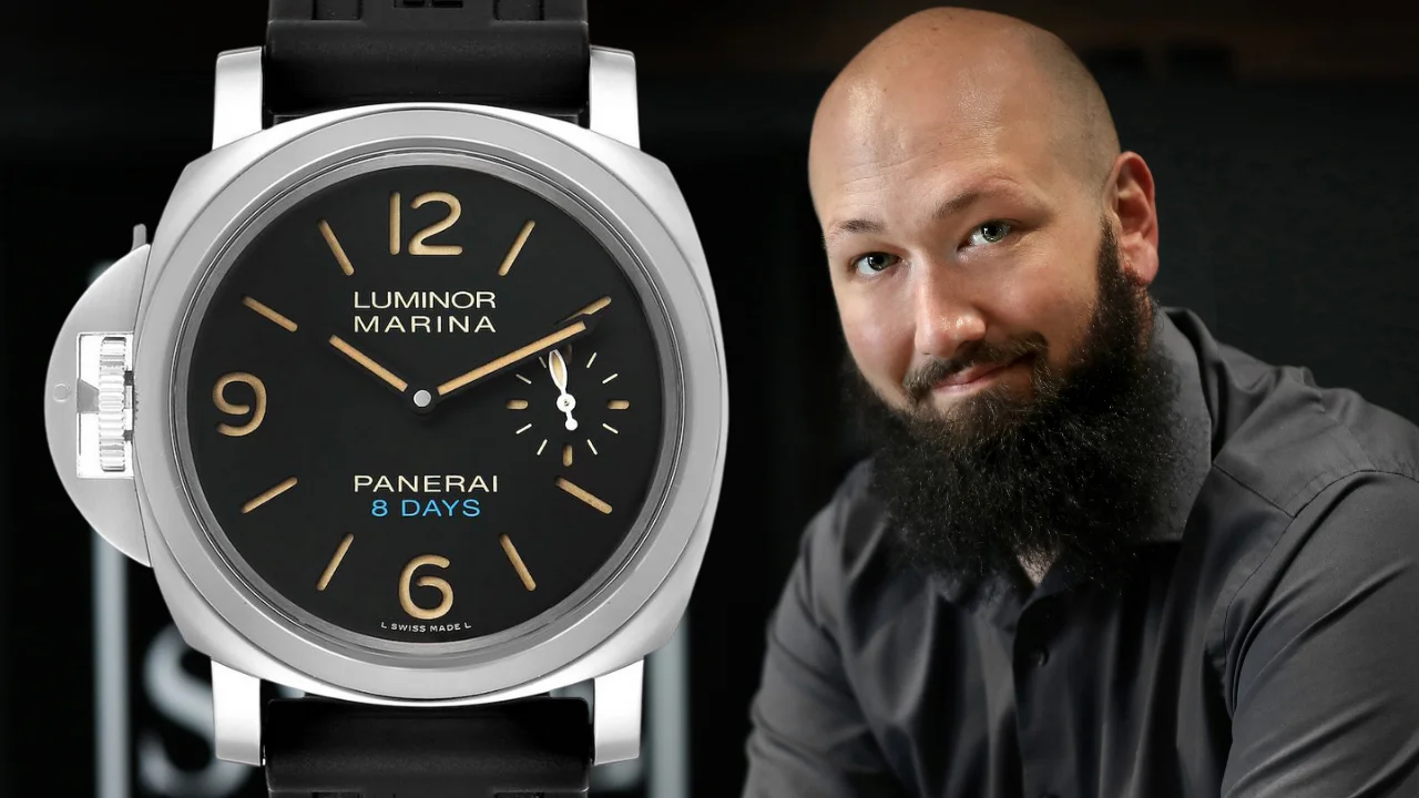 Panerai Luminor Marina 8 Days Left Handed Mens Watch PAM00796 PAM796 SwissWatchExpo