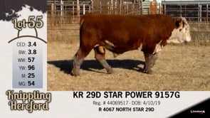 Lot #55 - KR 29D STAR POWER 9157G