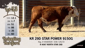 Lot #53 - KR 29D STAR POWER 9150G