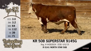 Lot #52 - KR 50B SUPERSTAR 9145G