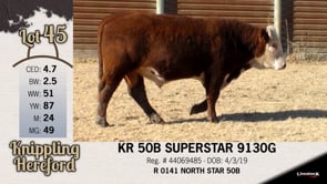 Lot #45 - KR 50B SUPERSTAR 9130G