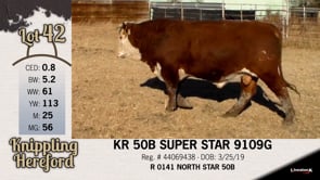 Lot #42 - KR 50B SUPER STAR 9109G