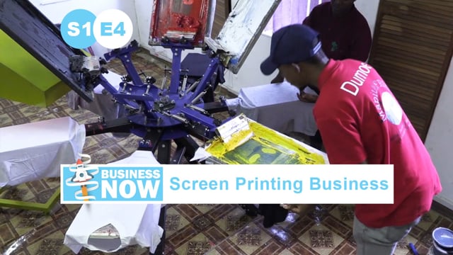 BusinessNow S1E4 - Start a Business with Screen Printer, How Screen Printing Works Explained