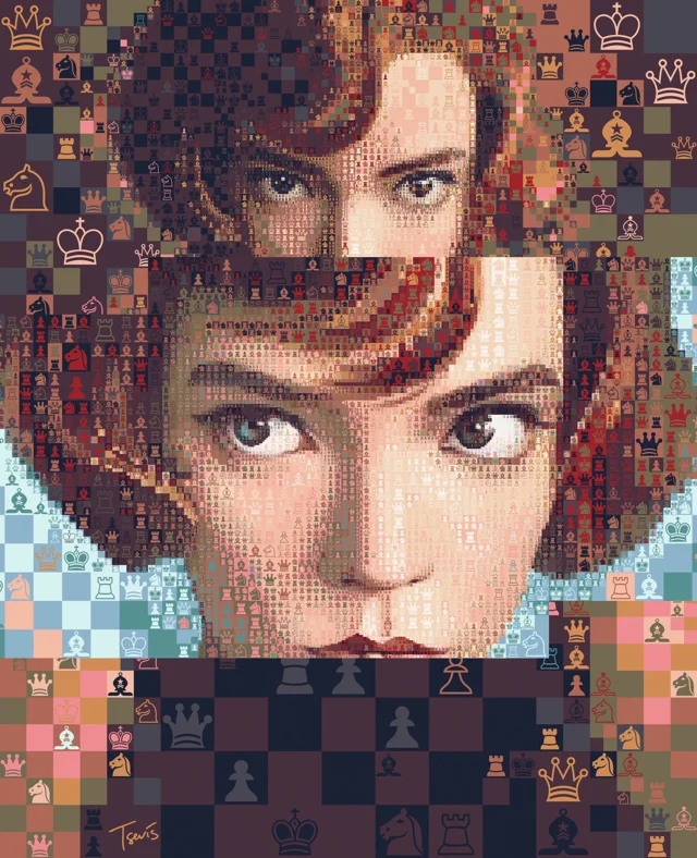 The Queen's Gambit Through The Eyes Of Digital Painters