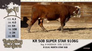 Lot #41 - KR 50B SUPER STAR 9106G