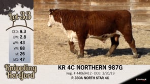 Lot #33 - KR 4C NORTHERN 987G