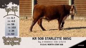 Lot #32 - KR 50B STARLETTE 985G