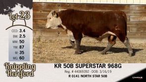 Lot #23 - KR 50B SUPERSTAR 968G