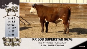 Lot #22 - KR 50B SUPERSTAR 967G