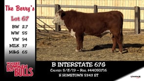 Lot #67 - B INTERSTATE 67G