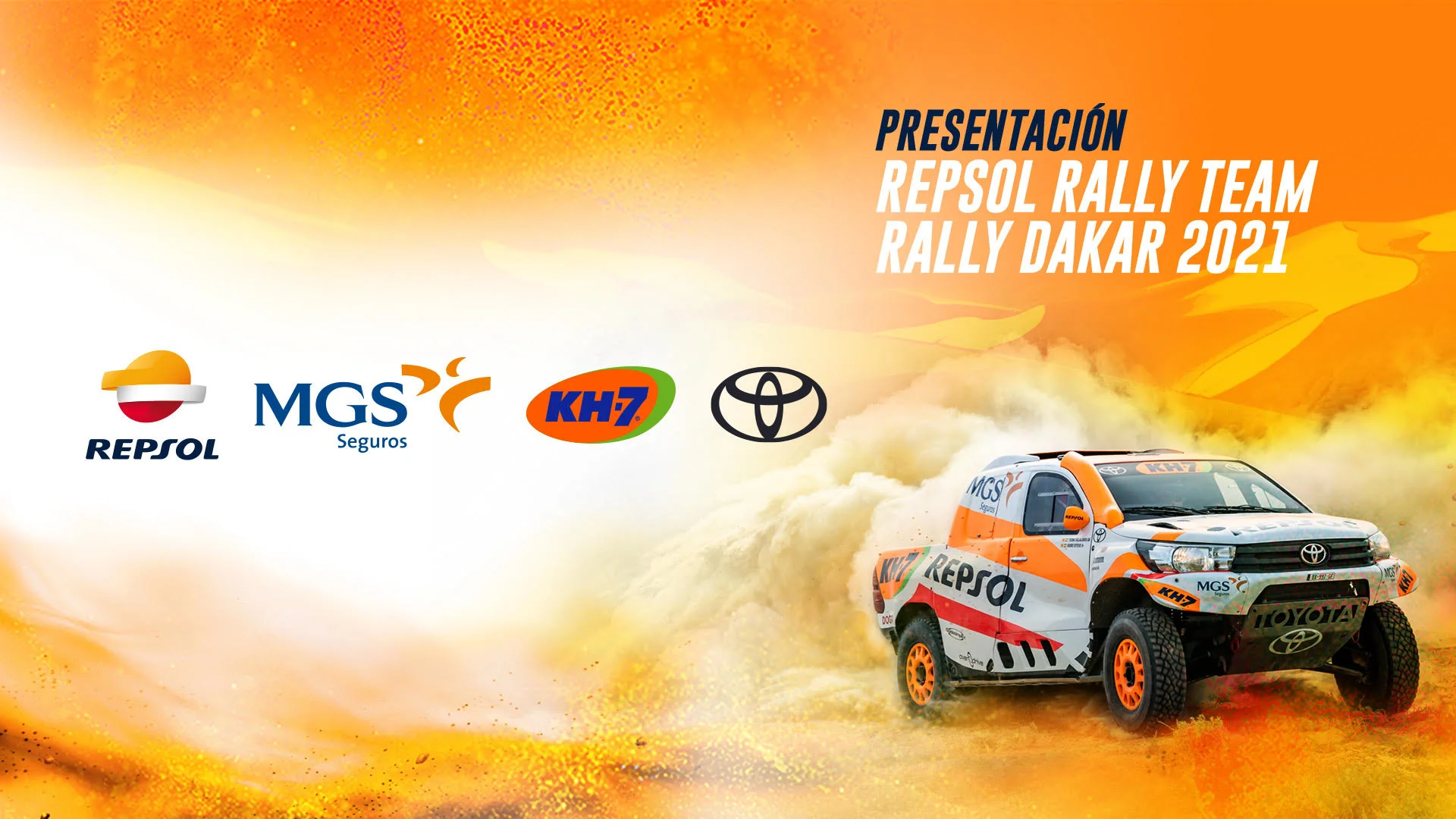 Presentación Repsol Rally Team Dakar 2021