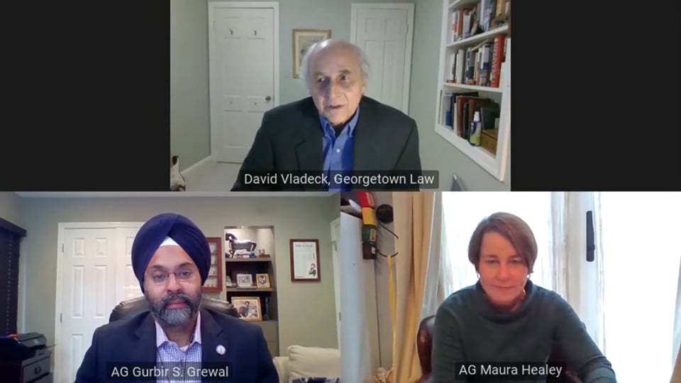 (3:15 PM) From the Ground Up: Attorneys General and their Role in Protecting Consumers during the COVID-19 Pandemic