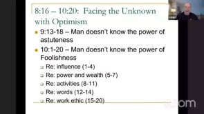 Ecclesiastes - (Lesson #12) - Chapter 11