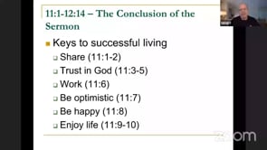 Ecclesiastes - (Lesson #13) - Chapter 11