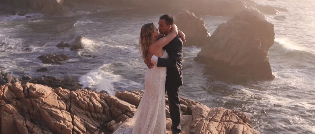 Katie & Justin wedding film at Big Sur