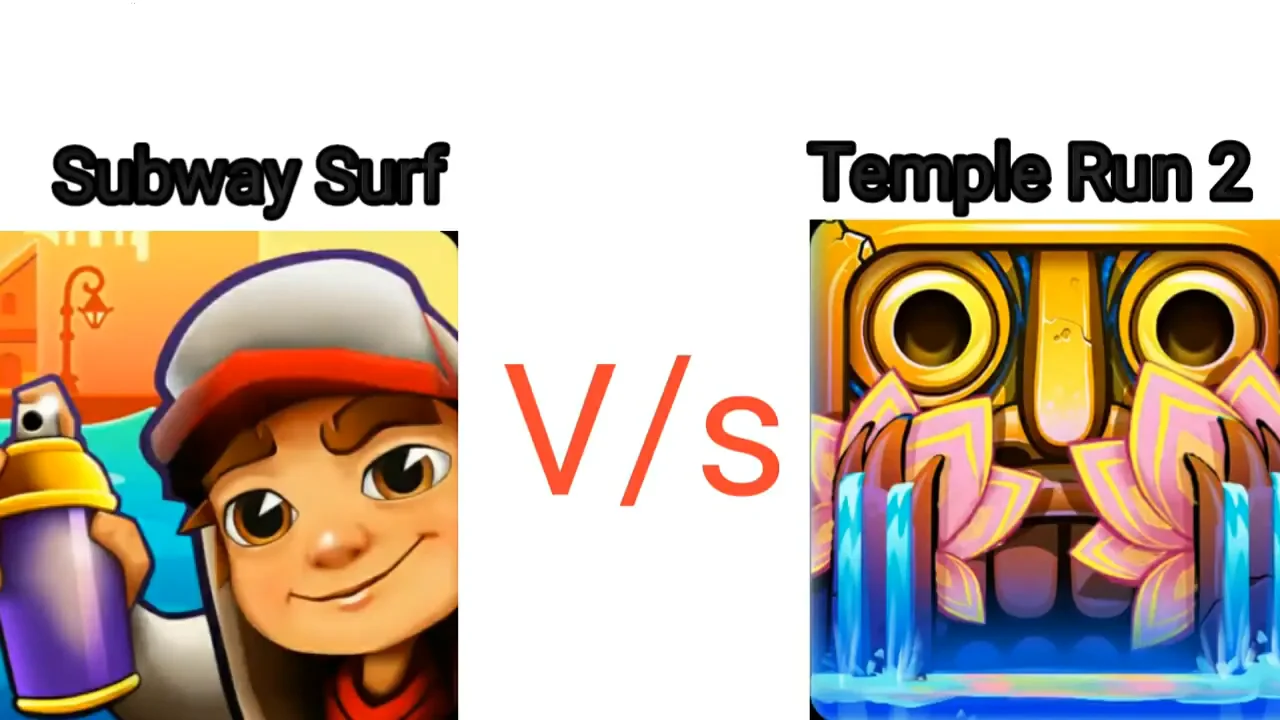 Subway Surfers ---> This is great! Better than temple run definitely.