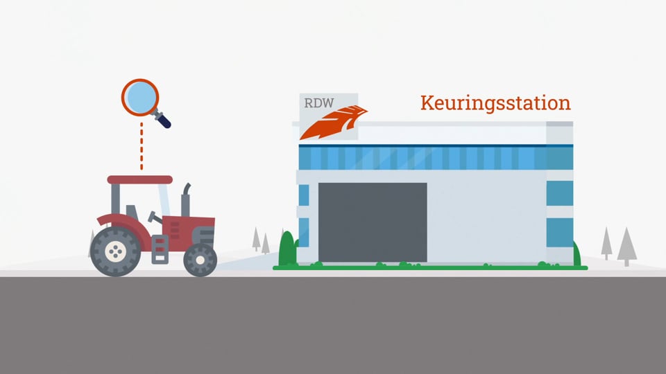 Video afspelen "2D Animatie | RDW - Registratieplicht (land)bouwvoertuigen (2020)"