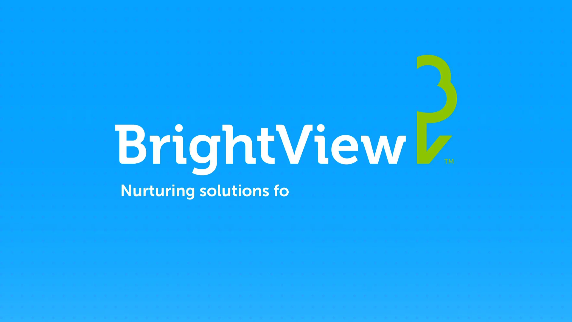 Character Animation BrightView "Your Campus Landscape is a Strategic