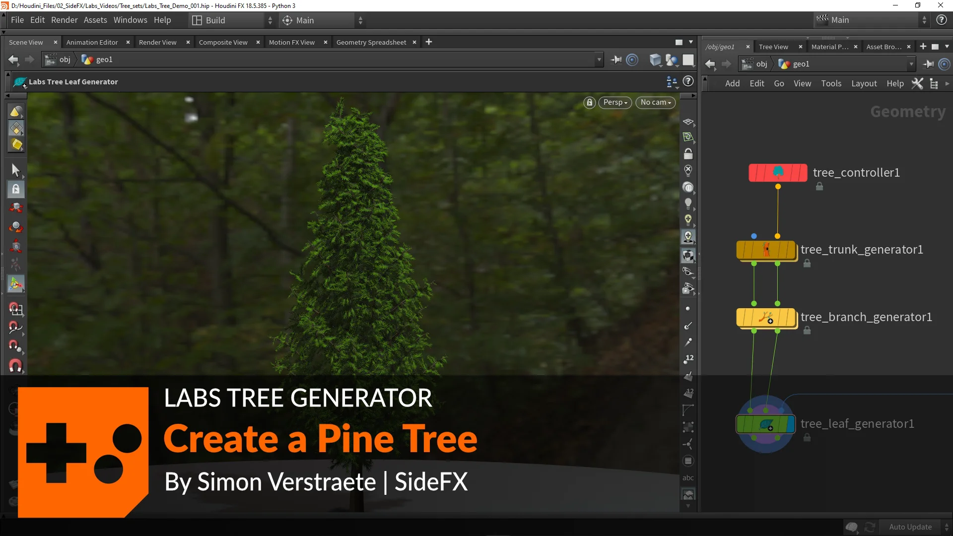 Tree Generator | Create a Pine Tree on Vimeo