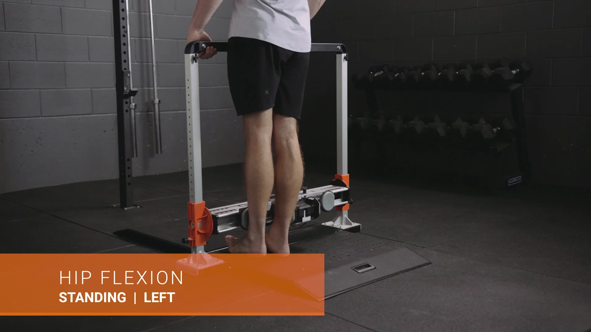 Hip flexor best sale machine standing