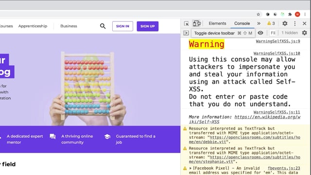 Test Your Code With Chrome and Firefox DevTools - Set Up Your Front-End ...