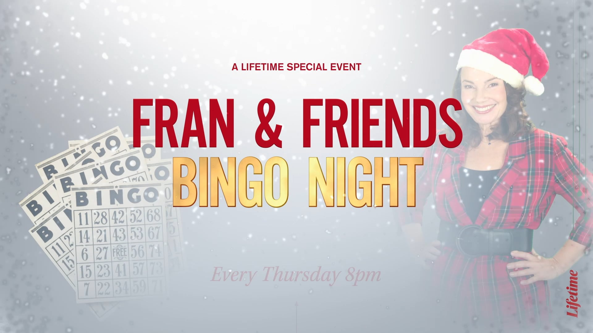 Lifetime-Holiday Bingo-Fran Drescher