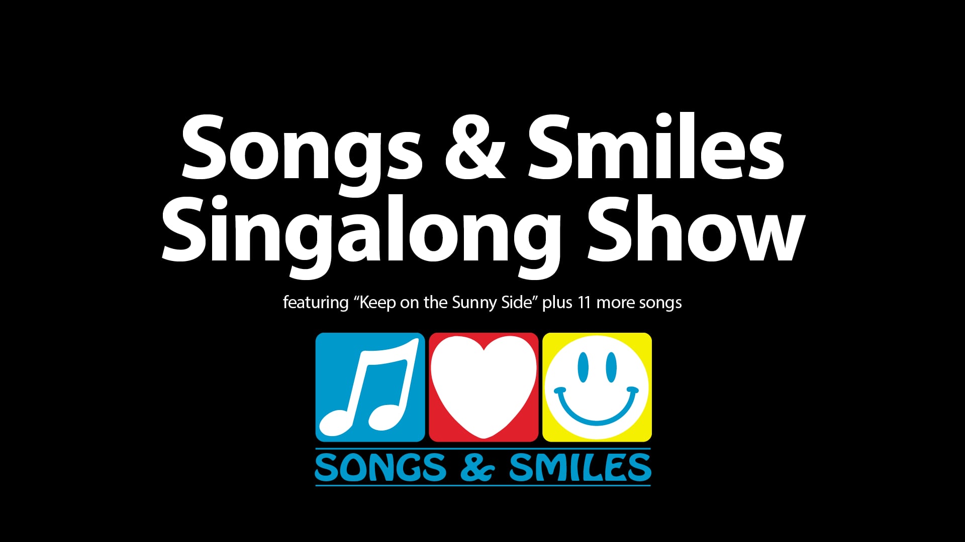 12 Song Show Fun Songs To Sing On Vimeo