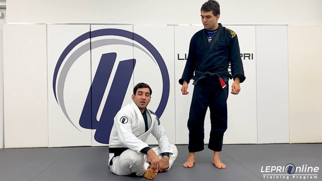 Double Ankle Grab Sweep